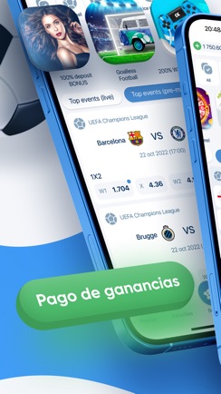 Promotional App Store image 2 of 6 for 1xBet, supplied by the developer
