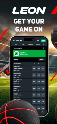 Promotional App Store image 1 of 6 for LEONBET, supplied by the developer