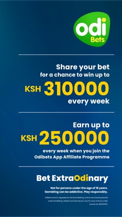 Promotional App Store image 5 of 5 for Odibets, supplied by the developer