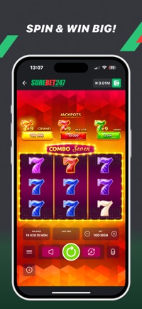 Promotional App Store image 2 of 6 for Surebet247, supplied by the developer