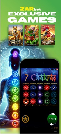 Promotional App Store image 4 of 7 for ZARbet, supplied by the developer