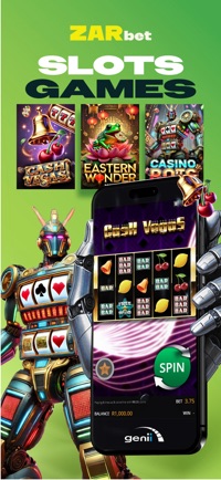 Promotional App Store image 6 of 7 for ZARbet, supplied by the developer